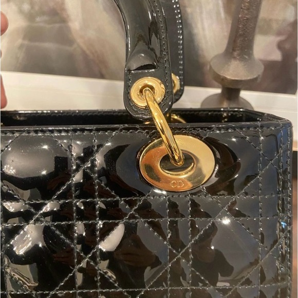 Medium lady Dior - Picture 6 of 8